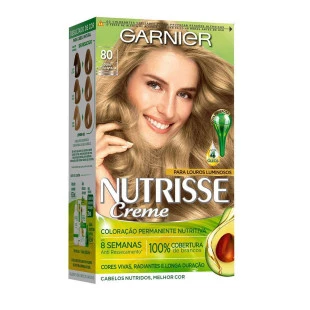 COLORAÇÃO GARNIER NUTRISSE - 80 LOURO PATRÍA AMADA