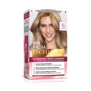 COLORAÇÃO IMÉDIA EXCELLENCE - 8.1 LOURO SUECO