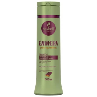 SHAMPOO HASKELL 300ML - BANANEIRA - PÓS QUÍMICA