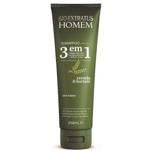 SHAMPOO BIO EXTRATUS 250ML - HOMEM  - 3 EM 1