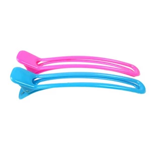 CLIPS DE CABELO SANTA CLARA 3 UNIDADES PLASTICO - BICO DE PATO COLORIDO - ref:779