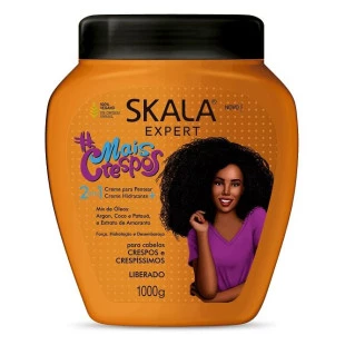 MÁSCARA CAPILAR SKALA 1KG - MAIS CRESPOS 2 EM 1