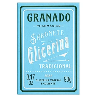 SABONETE EM BARRA GRANADO 90G - GLICERINA