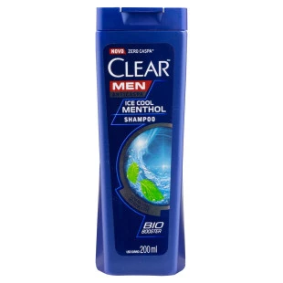 SHAMPOO CLEAR MEN 200ML - ICE COOL MENTHOL