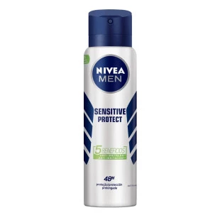 DESODORANTE AEROSOL NÍVEA MEN 150ML - SENSITIVE PROTECT