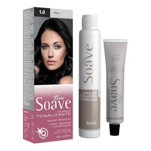 TONALIZANTE TONO SOAVE 1.0 - PRETO