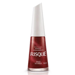 ESMALTE RISQUE METÁLICO - MAÇA DO AMOR