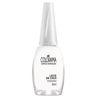 ESMALTE COLORAMA CREMOSO - LEITE DE COCO