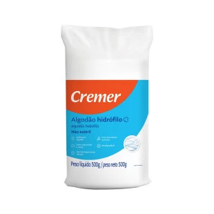 ALGODÃO HIDRÓFILO CREMER 500G - ROLO