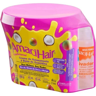 CREME RELAXANTE AMACIHAIR 220G OUSE E BRILHE TRADICIONAL