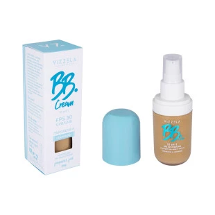 BB CREAM VIZZELA 10 EM 1 - FPS 30 - cor:4.5