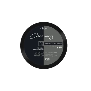 POMADA MODELADORA CHARMING MEN 50G EXTRA FORTE - EFEITO MATTE