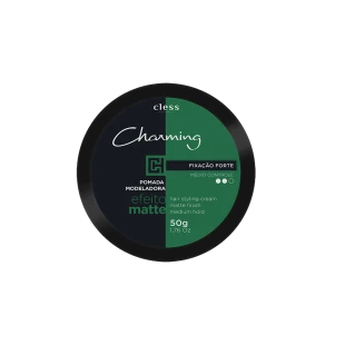 POMADA MODELADORA CHARMING MEN 50G FORTE - EFEITO MATTE
