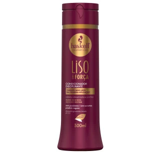 CONDICIONADOR HASKELL 300ML - LISO COM FORÇA