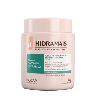 CREME PARA MASSAGEM HIDRAMAIS 1KG - LOCALIZADA