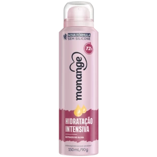 DESODORANTE AEROSOL MONANGE 150ML - HIDRATAÇÃO INTENSIVA