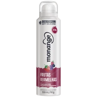 DESODORANTE AEROSOL MONANGE 150ML - FRUTAS VERMELHAS
