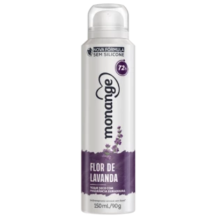 DESODORANTE AEROSOL MONANGE 150ML - FLOR DE LAVANDA