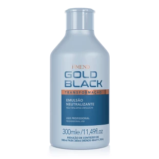 EMULSAO NEUTRALIZANTE AMEND 340ML - GOLD BLACK