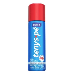 DESODORANTE PARA OS PES TENYS PE BARUEL AEROSOL 150ML ORIGINAL