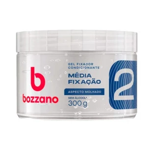 GEL FIXADOR BOZZANO 300G INCOLOR - ASPECTO MOLHADO