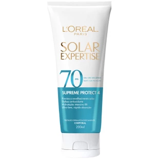 PROTETOR SOLAR CORPORAL LOREAL 200ML - SUPREME PROTECT - FPS 70
