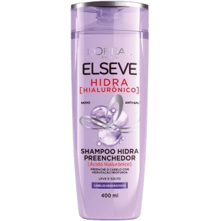SHAMPOO ELSEVE 400ML PREENCHEDOR - HIDRA HIALURÔNICO