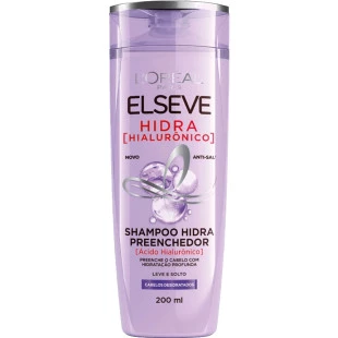 SHAMPOO ELSEVE 200ML PREENCHEDOR - HIDRA HIALURÔNICO