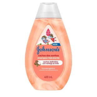 SHAMPOO JOHNSONS BABY 400ML - CACHOS DOS SONHOS