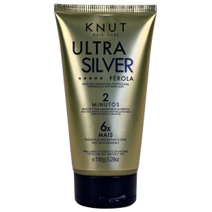 MÁSCARA CAPILAR KNUT 150G - ULTRA SILVER PEROLADO