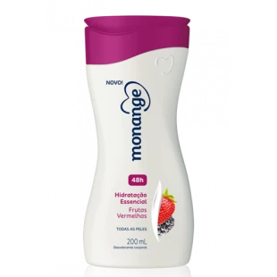 HIDRATANTE CORPORAL MONANGE 200ML - FRUTAS VERMELHAS