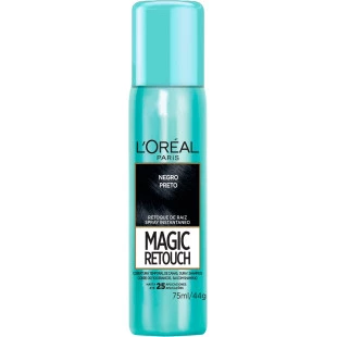 RETOQUE RAIZ LORÉAL 75ML - MAGIC RETOUCH - PRETO