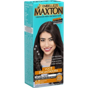 COLORAÇÃO MAXTON KIT 5.0 - CASTANHO CLARO