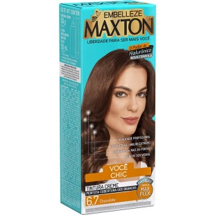 COLORAÇÃO MAXTON KIT 6.7 - CHOCOLATE