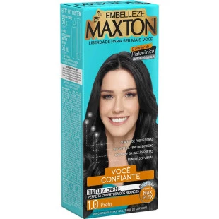 COLORAÇÃO MAXTON KIT 1.0 - PRETO