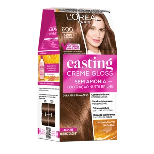 TONALIZANTE LORÉAL CASTING GLOSS - 600 LOURO ESCURO