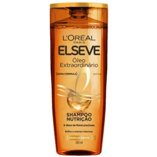 SHAMPOO ELSEVE 200ML - ÓLEO EXTRAORDINÁRIO