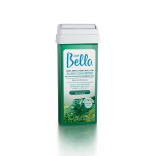CERA DEPIL BELLA 100G ROLLON - ALGAS COM MENTA