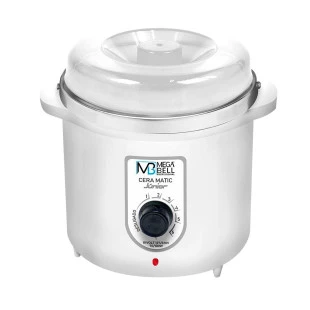 AQUECEDOR DE CERA MEGA BELL MATIC JÚNIOR BRANCO BIVOLT