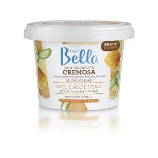CERA DEPIL BELLA 200G MICROONDAS - MEL E ALOE VERA