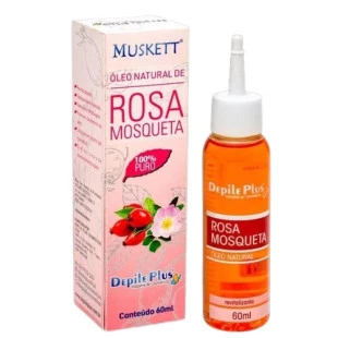 ÓLEO CORPORAL DEPILE PLUS 60ML - ROSA MOSQUETA