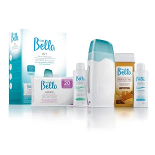KIT AQUECEDOR DE CERA ROLLON DEPIL BELLA BIVOLT