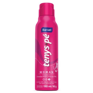 DESODORANTE PARA OS PES TENYS PE BARUEL AEROSOL 150ML WOMAN