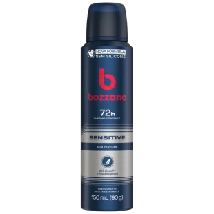 DESODORANTE AEROSOL BOZZANO 150ML - SENSITIVE SEM PERFUME