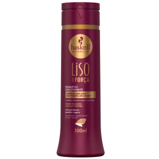 SHAMPOO HASKELL 300ML - LISO COM FORÇA