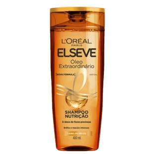 SHAMPOO ELSEVE 400ML - ÓLEO EXTRAORDINÁRIO