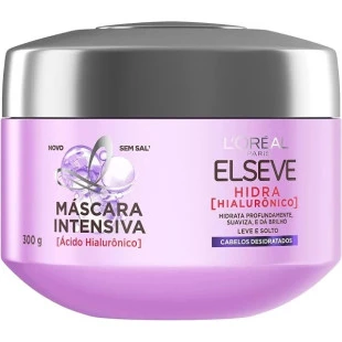 MÁSCARA CAPILAR ELSEVE 300G INTENSIVA - HIDRA HIALURÔNICO