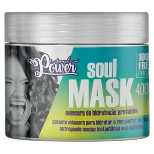 MASCARA CAPILAR SOUL POWER 400G HIDRATACAO PROFUNDA